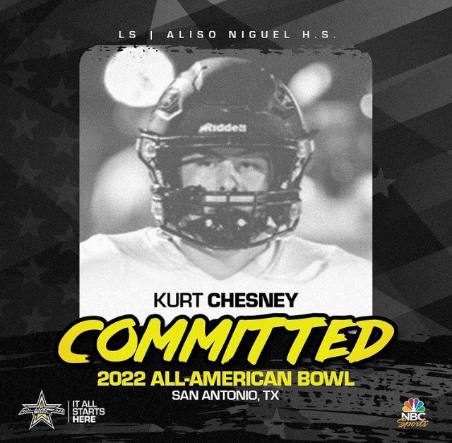Kurt+Chesney+Commits+to+the+All+American+Bowl