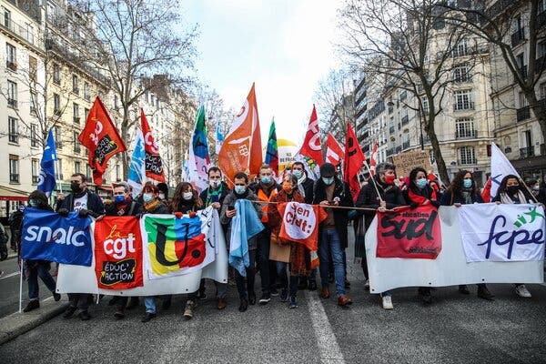 French Teachers go on Strike