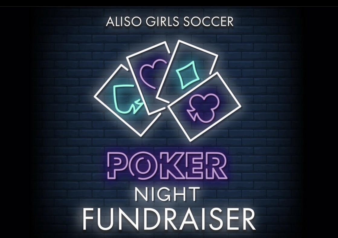 Poker night poster from ANHS Instagram.