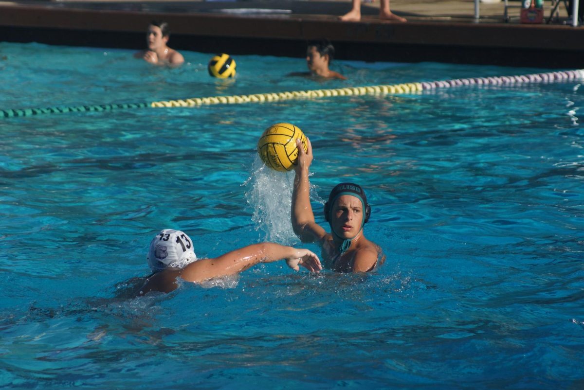 Jacob Phillips gets ready to shoot the ball