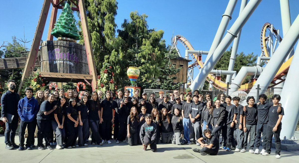 ANHS Orchestra performs at Knott's Berry Farm.