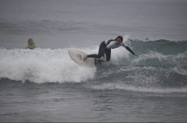 Maddy Chao (11) Shredding At Salt Creek taken from @alisoniguelsurf on instagram