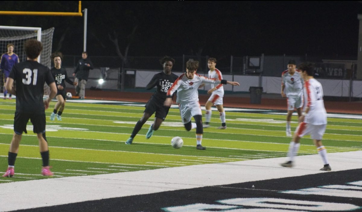 Aliso Boys Soccer get ready for league.