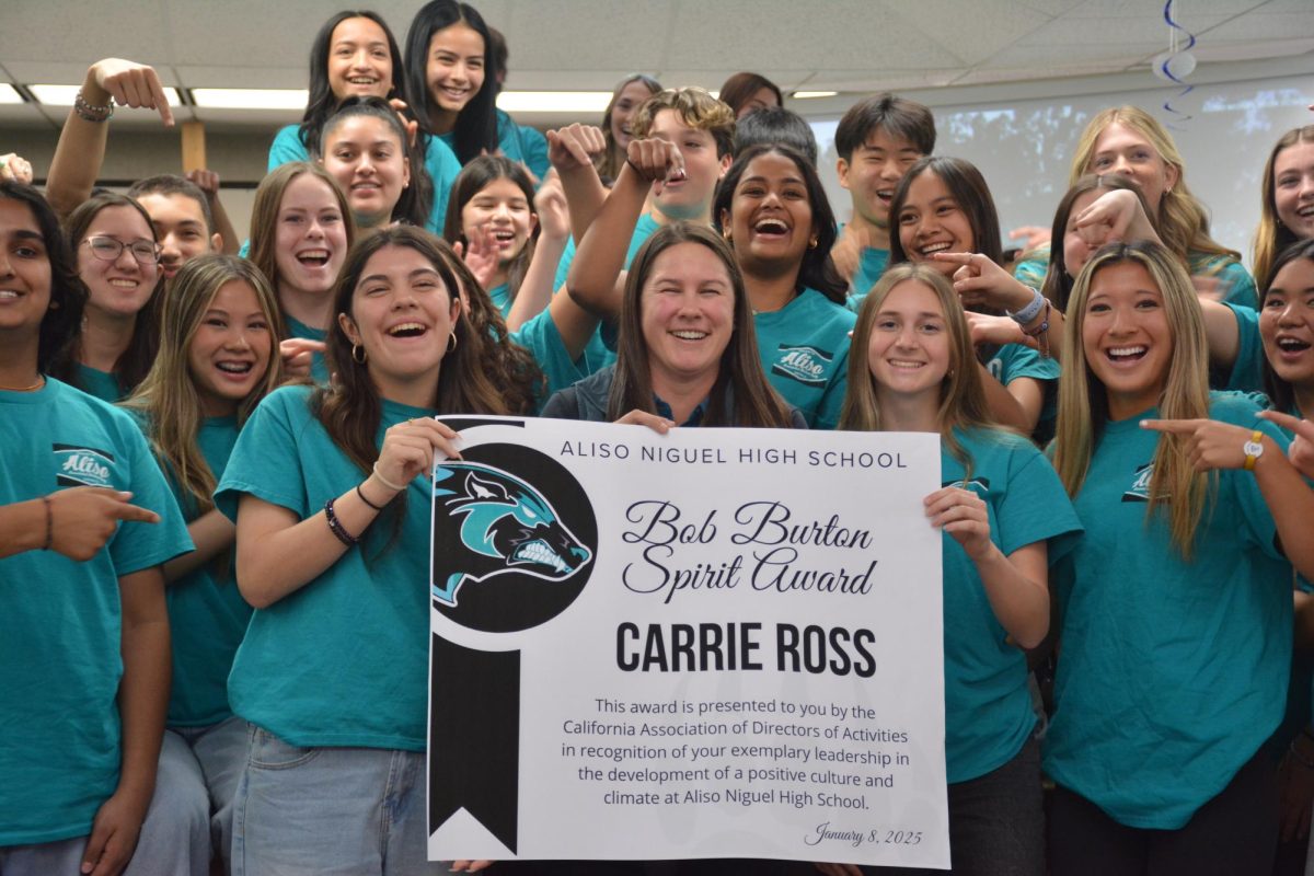 Mrs. Ross Awarded the Bob Burton Spirit Award