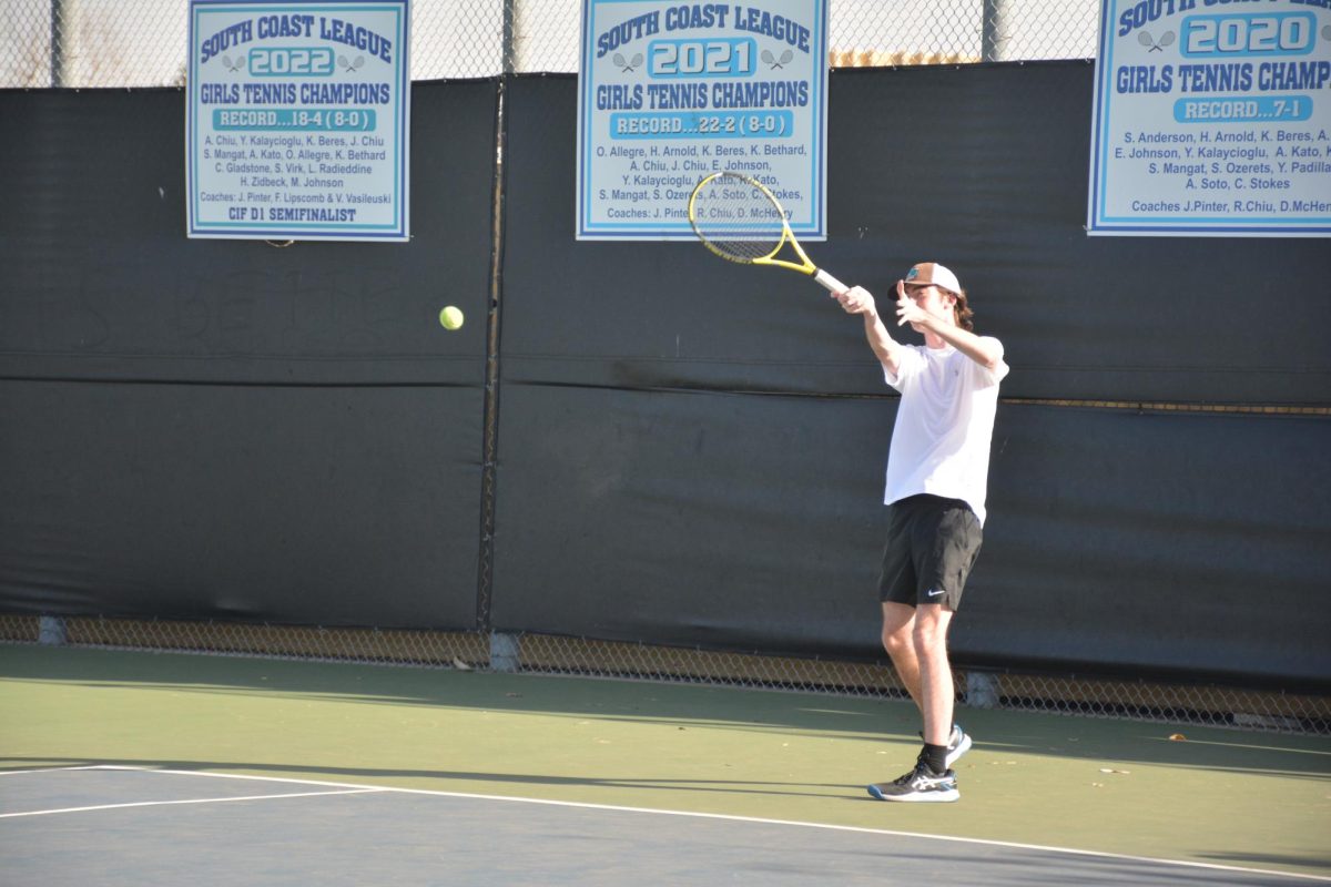 Aliso Boys' Tennis swing into their season.