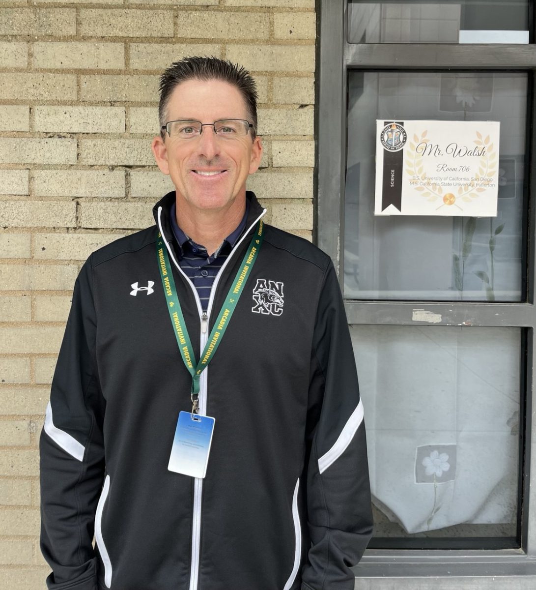 Mr. Walsh Crystal Apple Award Winner