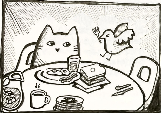 Senior Brunch Comic