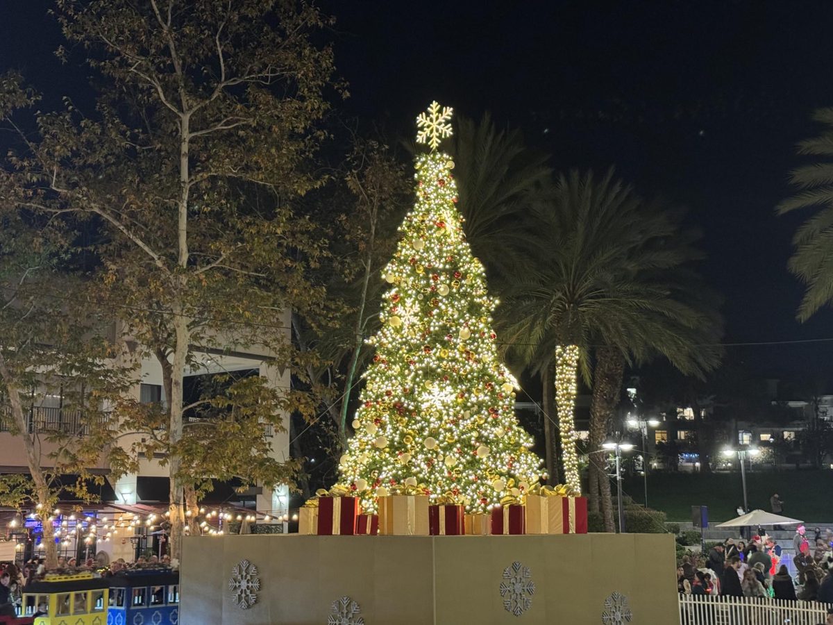 Aliso Viejo's tree lighting ceremony