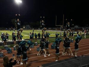 Cheer during the football season