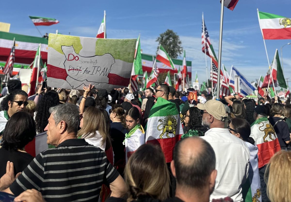 Iran Protest in California 