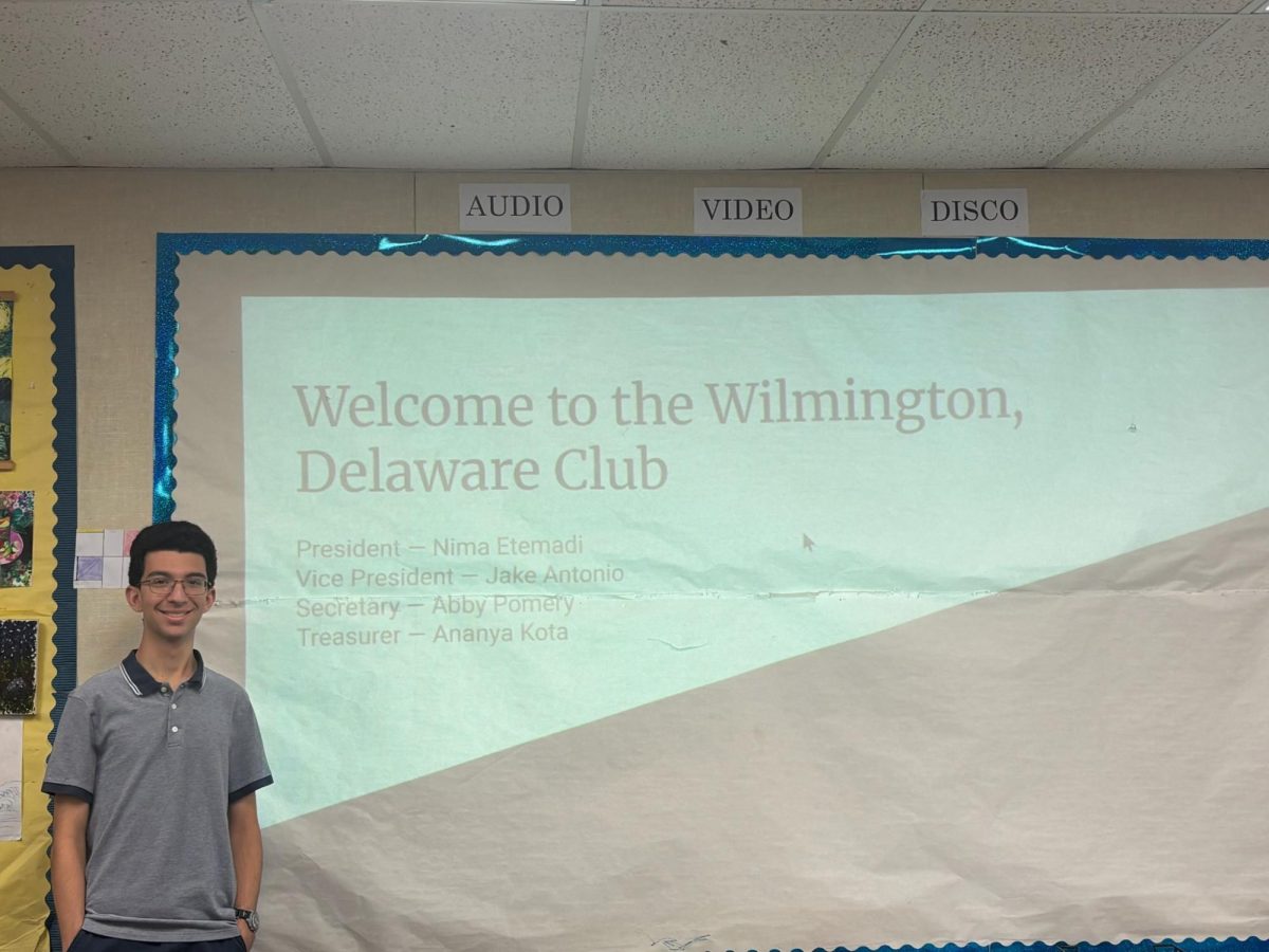 Nima Etemadi (11) at the Wilmington, Deleware Club Meeting