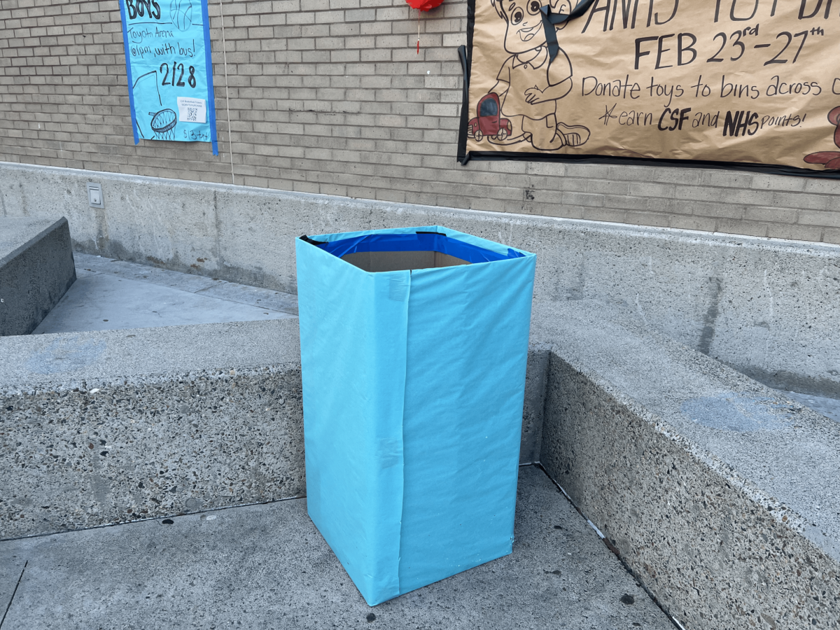 Picture of the Toy Drive Box
