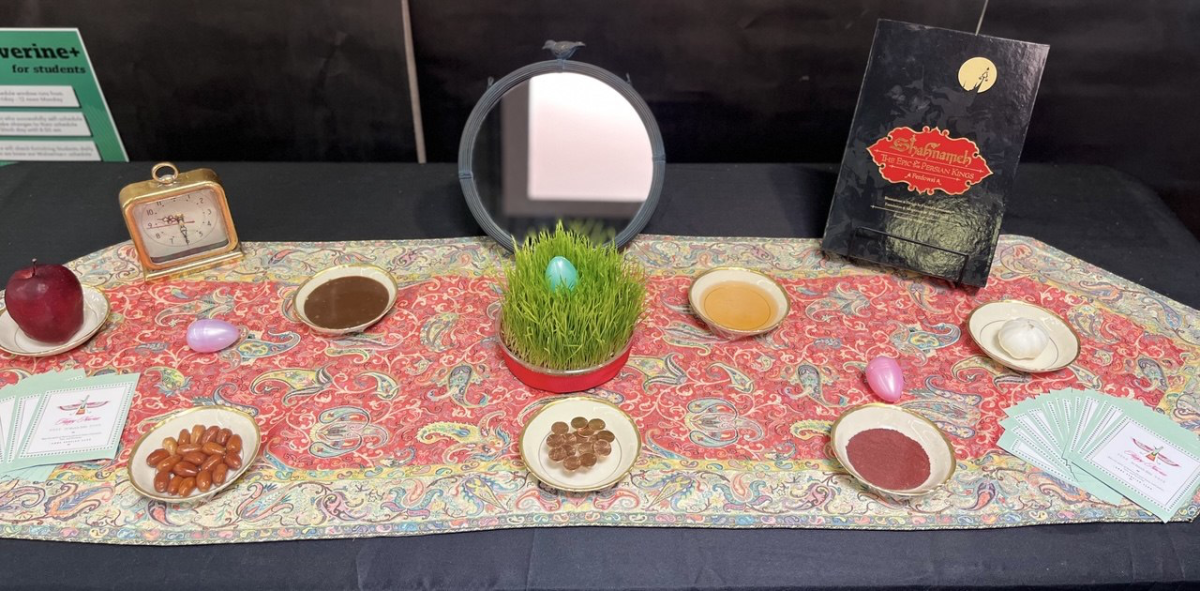 Persian Club Haftseen table